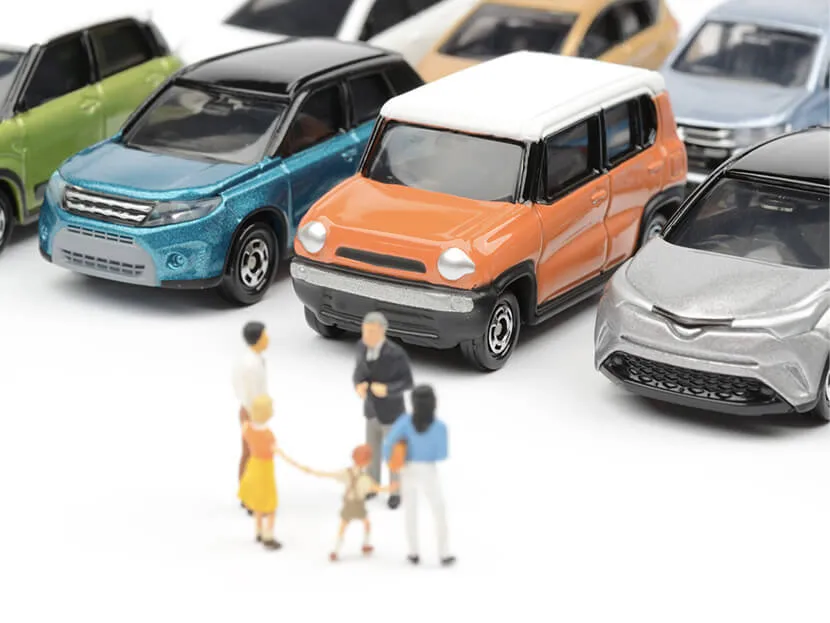 2.年式と走行距離の関係